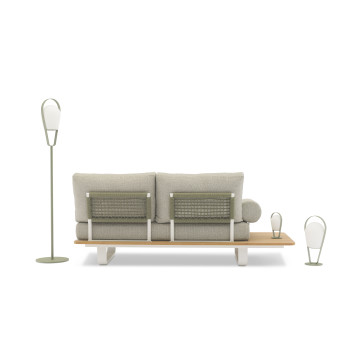 Outdoor lamp (charging with USB) h. 16 cm LAGOM BOB SMALL Lm 17S-T /taupe