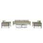 3-seater sofa (with cushions) LAGOM REEF Lm 59G / ANTHRACITE