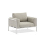 Lounge armchair (with cushions) LAGOM REEF Lm 57T / TAUPE