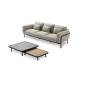 3-seater sofa (with cushions) LAGOM CORAL Lm 69R / BURGUNDY