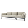 3-seater sofa (with cushions) LAGOM CORAL Lm 69R / BURGUNDY