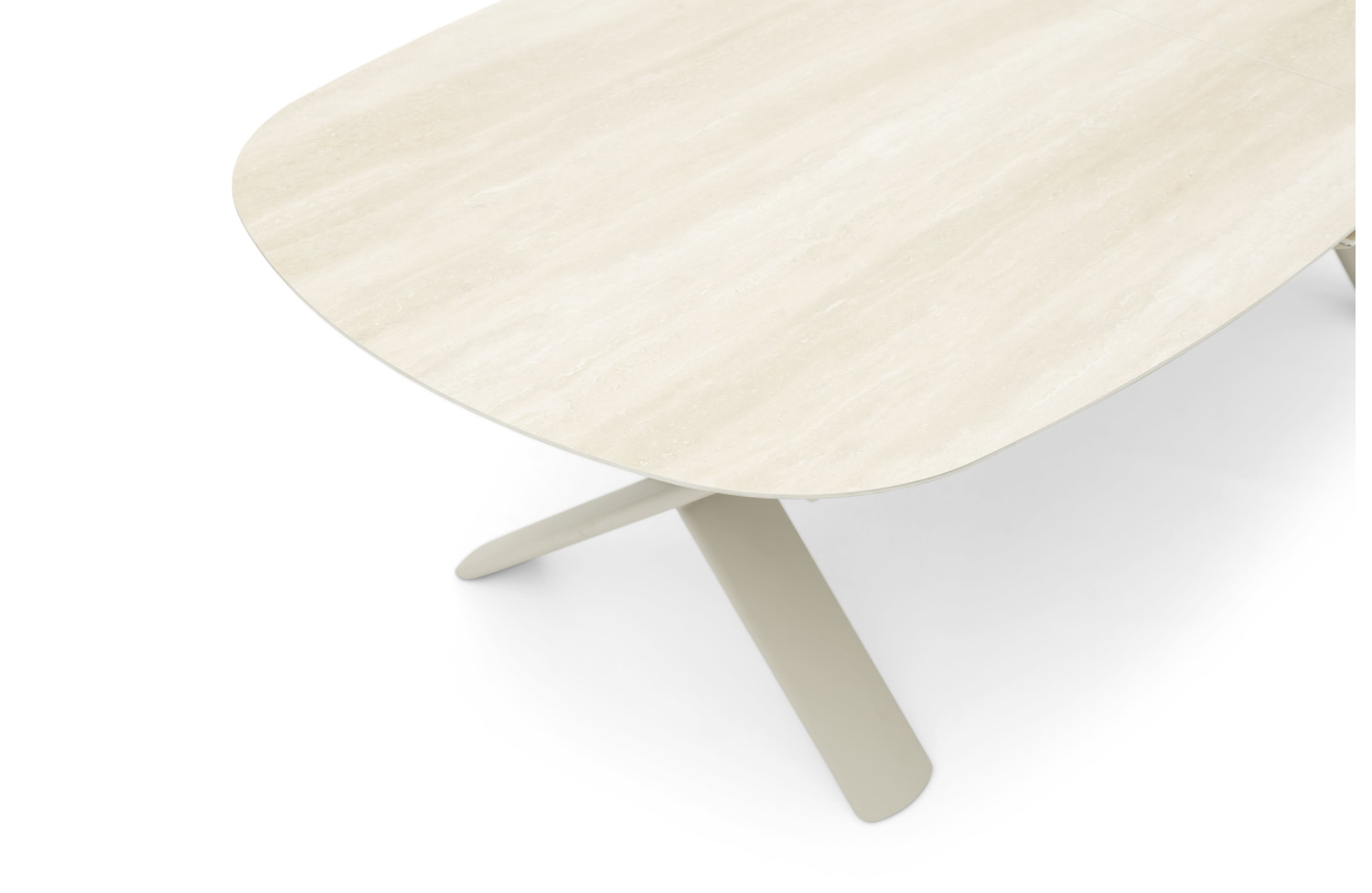 Oval dining table (extendable 250-310 cm) LAGOM ALBATROS Lm 76T / TAUPE