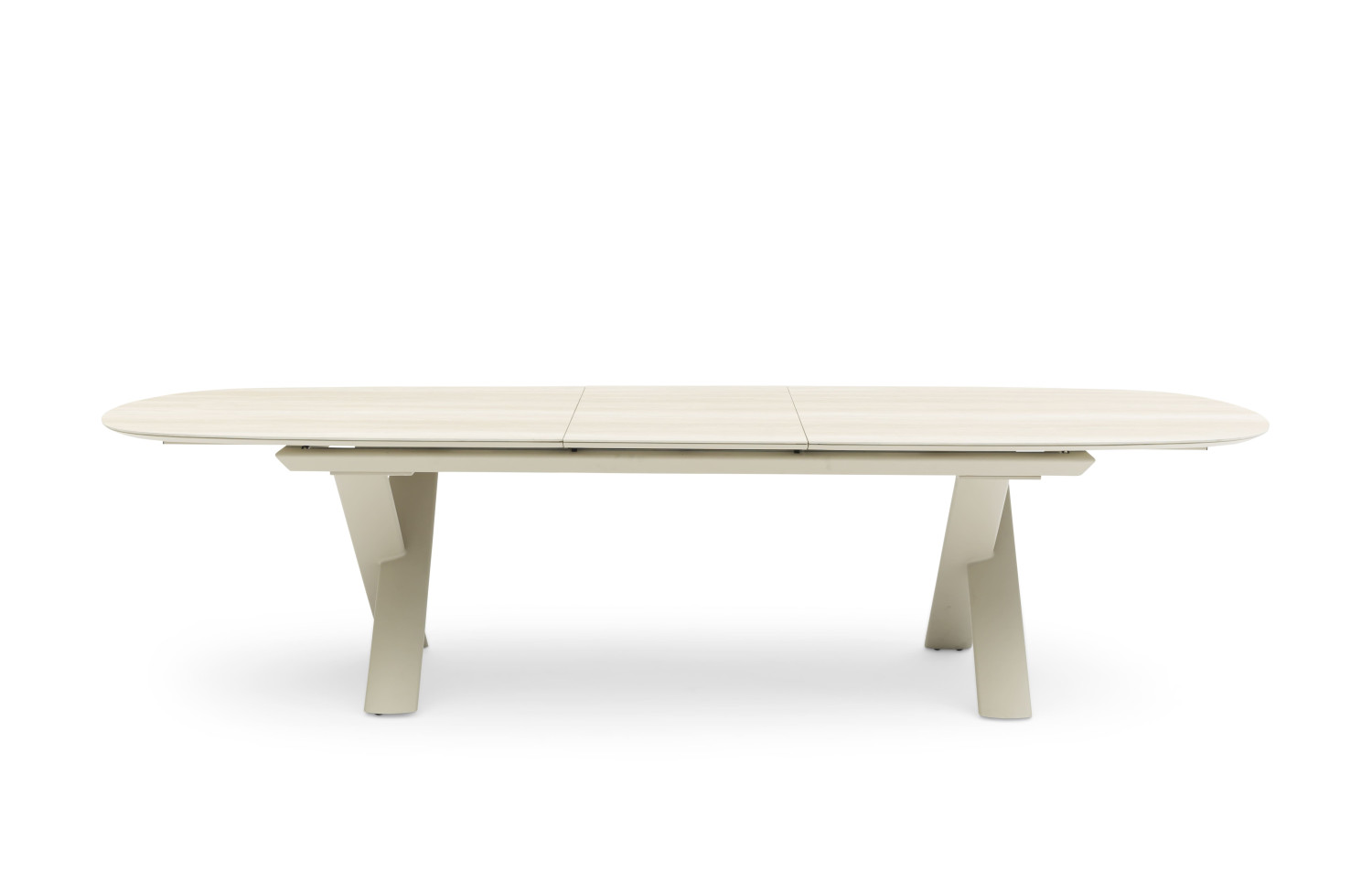 Oval dining table (extendable 250-310 cm) LAGOM ALBATROS Lm 76T / TAUPE