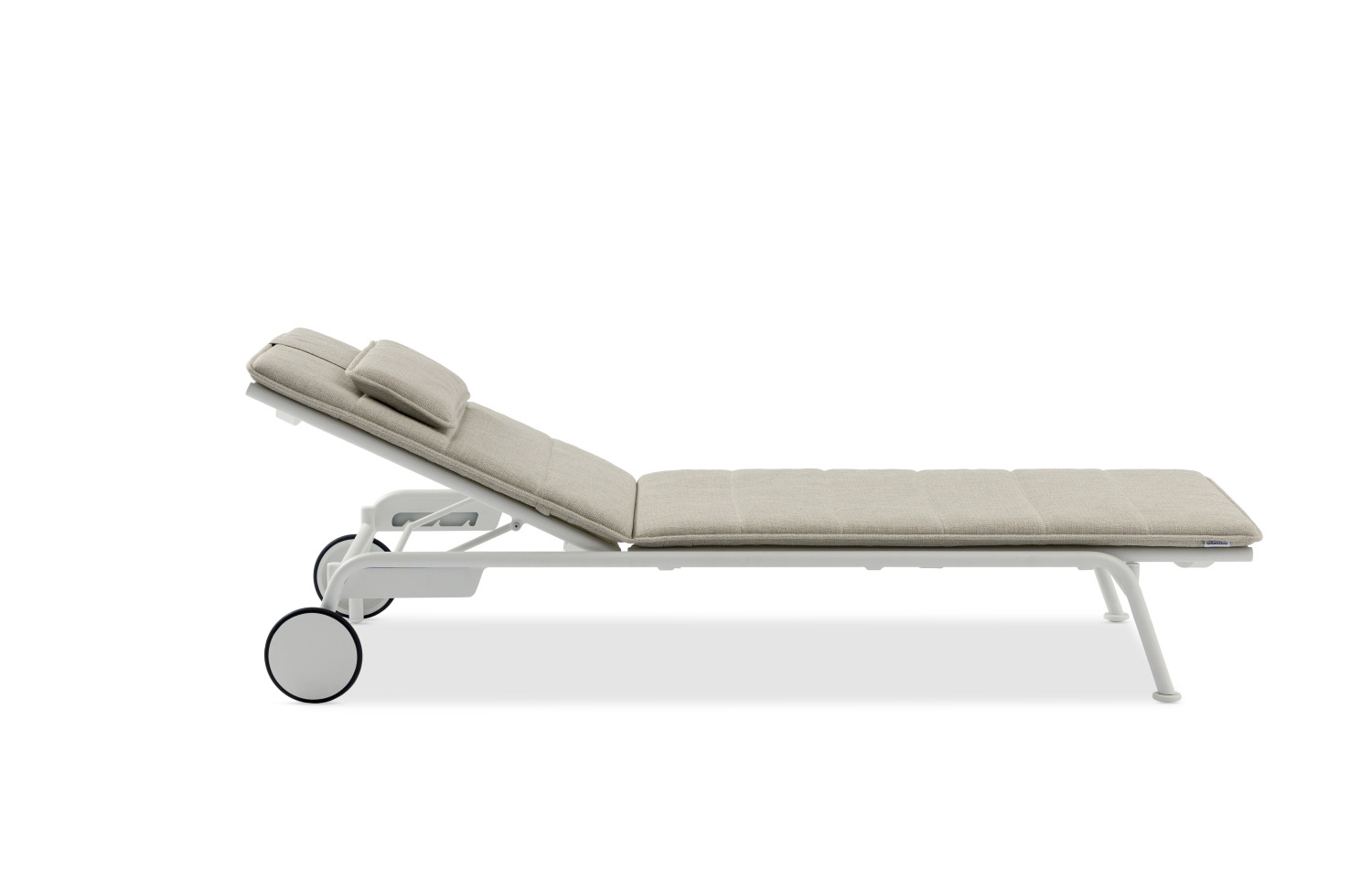 Sunlounger (with cushion) LAGOM SUNSET Lm 07R / BURGUNDY