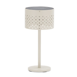 Solar outdoor lamp (charged by solar energy) h.19.5 cm LAGOM BEAM ROUND Lm 78R / BURGUNDY