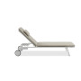 Sunlounger (with cushion) LAGOM SUNSET Lm 07T / TAUPE