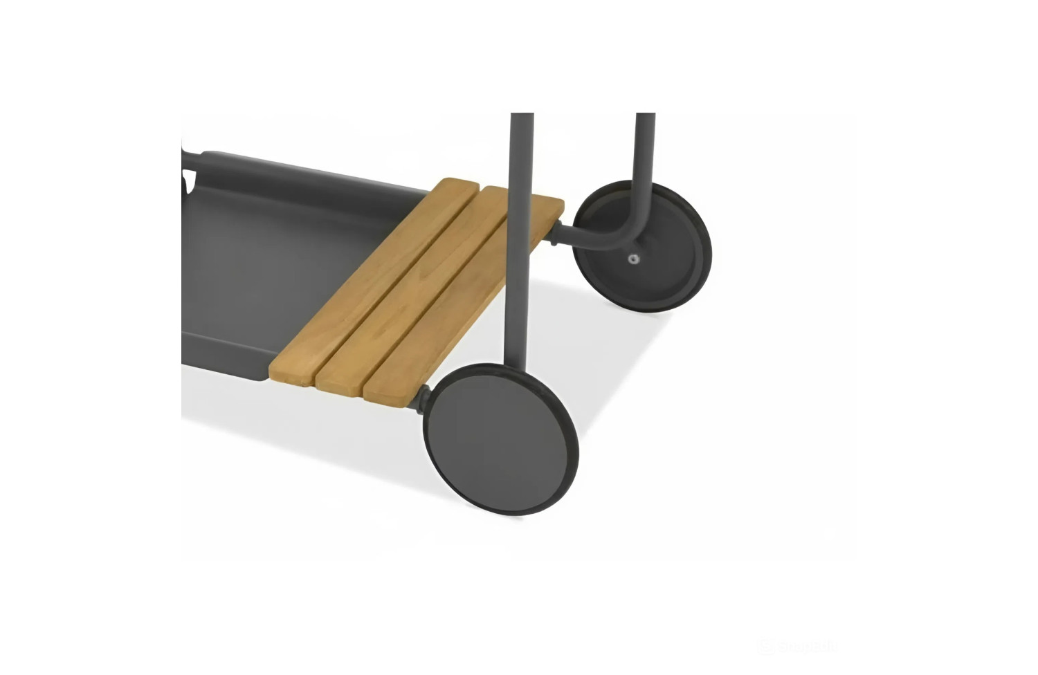 Serving table with wheels LAGOM SUNSET Lm 80G / ANHTRACITE