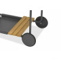 Serving table with wheels LAGOM SUNSET Lm 80G / ANHTRACITE