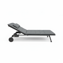 Sunlounger (with cushion) LAGOM SUNSET Lm 07G-G / ANTHRACITE