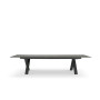 Rectangular dining table (extendable 200-300 cm) LAGOM ALBATROS Lm 88G / ANTHRACITE