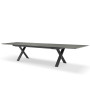 Rectangular dining table (extendable 200-300 cm) LAGOM ALBATROS Lm 88G / ANTHRACITE