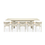 Rectangular dining table (extendable 200-300 cm) LAGOM ALBATROS Lm 88T / TAUPE