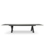 Rectangular dining table (extendable 280-340-400 cm) LAGOM ALBATROS Lm 89G / ANTHRACITE