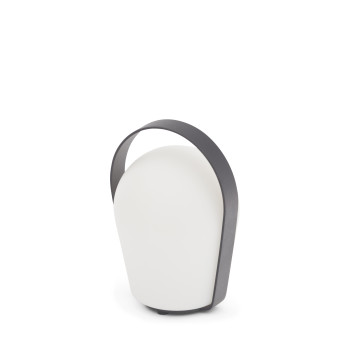 Lampa uliczna (ładowana przez USB) wys. 16 cm LAGOM BOB SMALL Lm 17S-G /anthracite