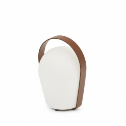 Lampa uliczna (ładowana przez USB) wys. 16 cm LAGOM BOB SMALL Lm 17S-B / DARK TAUPE