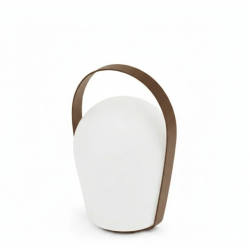 Lampa uliczna (ładowana przez USB) wys. 29 cm LAGOM BOB LARGE Lm 18M-B / DARK TAUPE