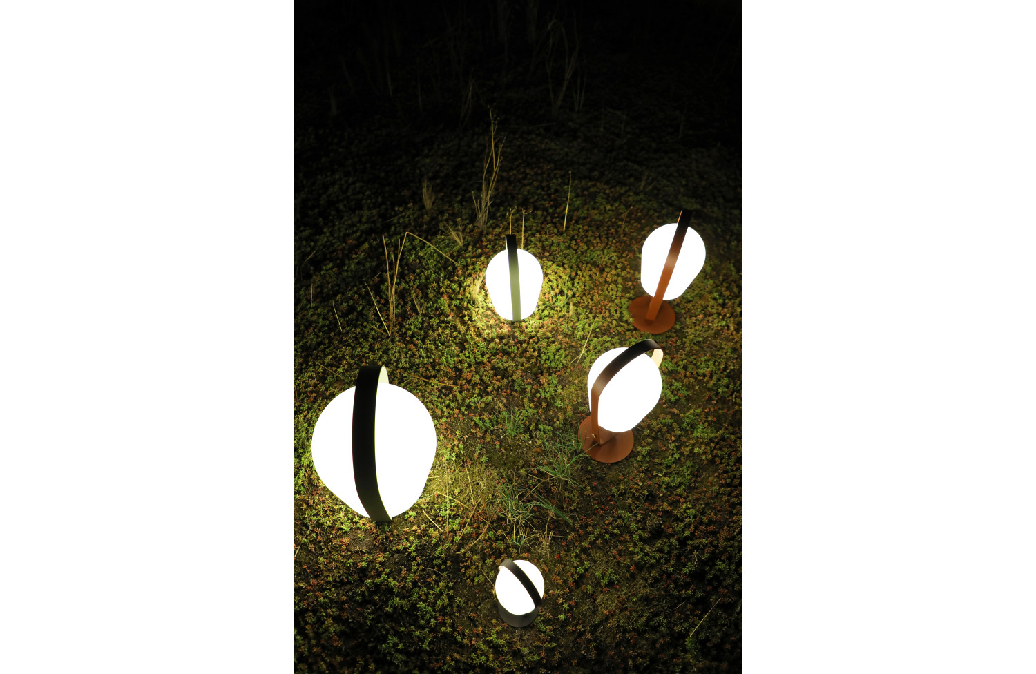 Lampa uliczna (ładowana) przez USB wys.72cm LAGOM BOB XL Lm 21XL-B / drak taupe