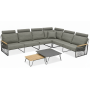 Sofa 2-osobowa (z poduszkami) LAGOM RIVA Lm 47G / ANTHRACITE