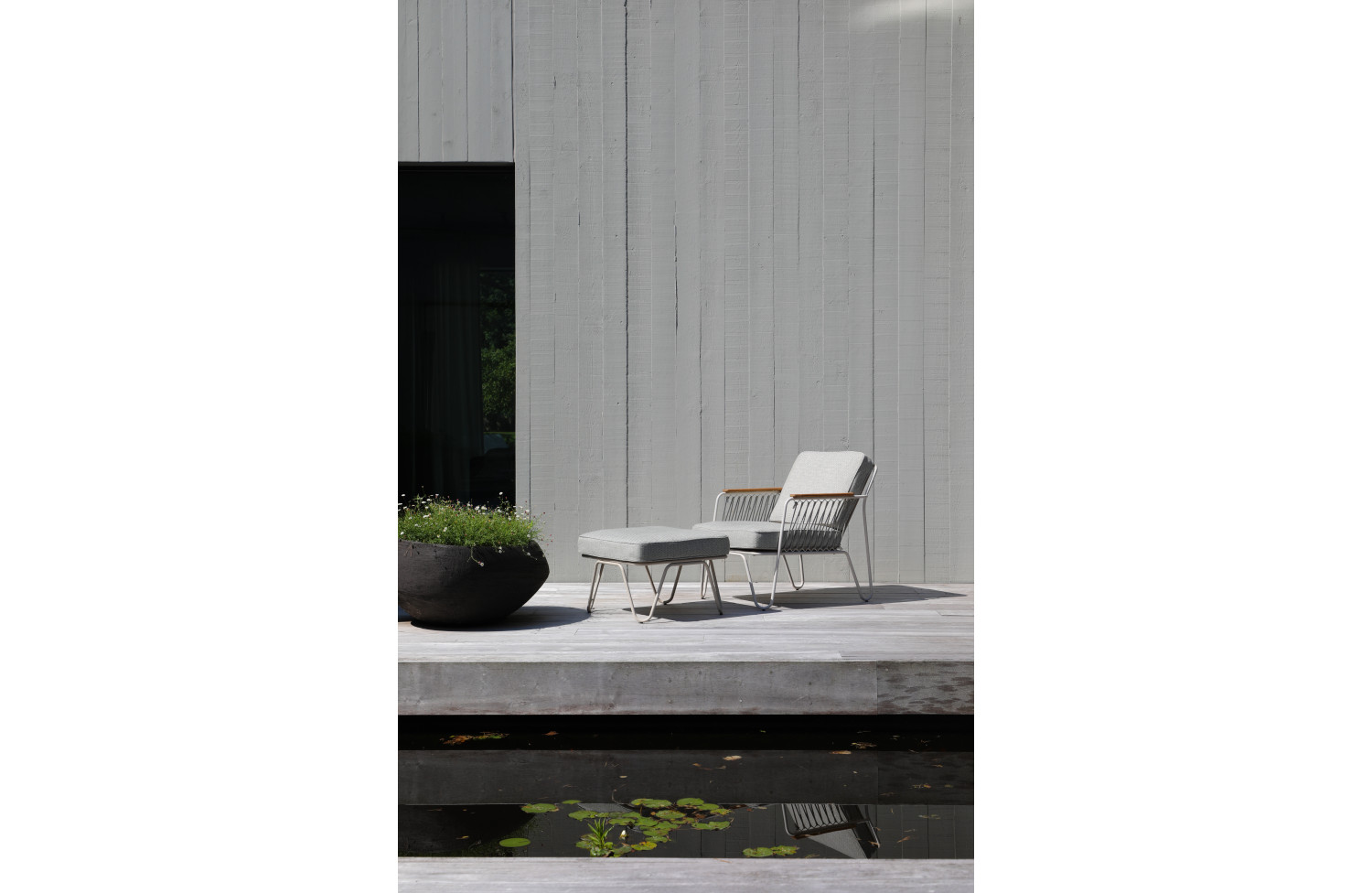 Pufa (z poduszkami) LAGOM RIVA Lm 50G / ANTHRACITE