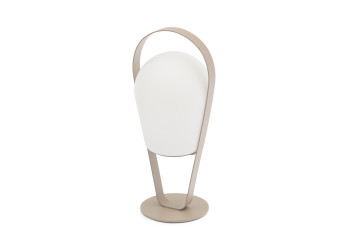 Lampa uliczna (ładowana przez USB ) wys. 43,5 cm LAGOM BOB LARGELm 20L-T /taupe