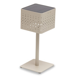 Lampa uliczna solarna (ładowana energią słoneczną) wys. 34.6 cm LAGOM BEAM HIGH Lm 63T / taupe