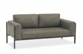 Sofa 2-osobowa (z poduszkami) LAGOM REEF Lm 58G / ANTHRACITE