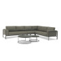 Sofa 3-osobowa (z poduszkami) LAGOM REEF Lm 59G / ANTHRACITE