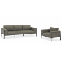 Sofa 3-osobowa (z poduszkami) LAGOM REEF Lm 59G / ANTHRACITE