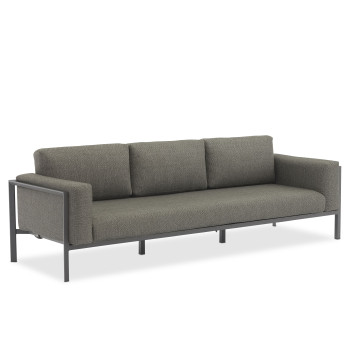 Sofa 3-osobowa (z poduszkami) LAGOM REEF Lm 59G / ANTHRACITE