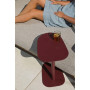 Stolik boczny LAGOM BUTLER Lm 64R / BURGUNDY