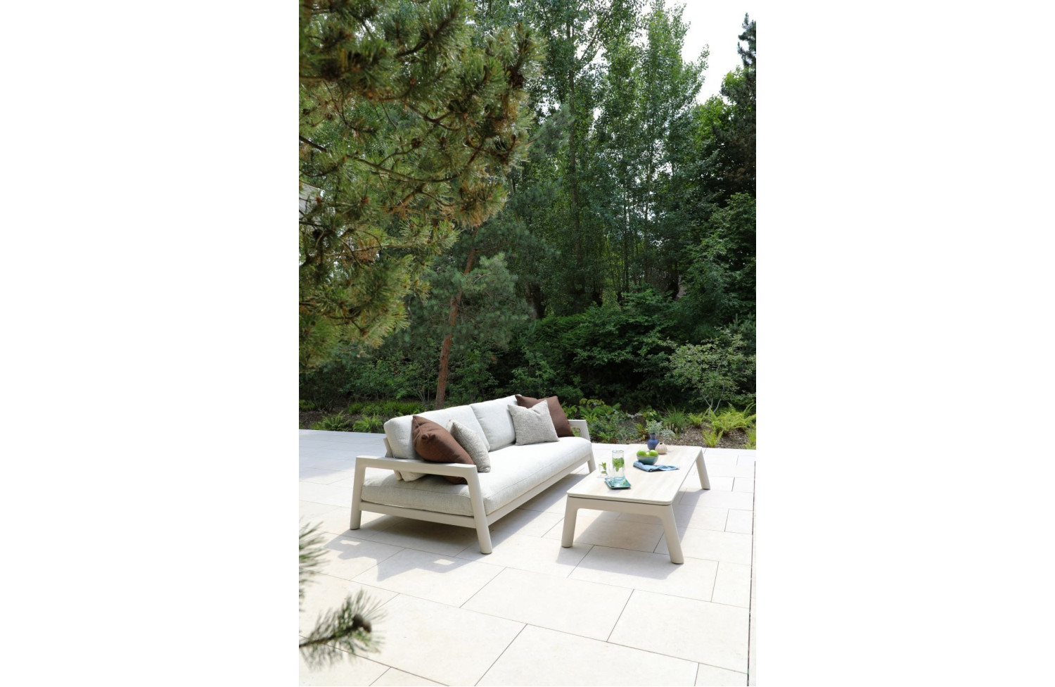 Sofa 3-osobowa (z poduszkami) LAGOM TOLO Lm 67G / ANTHRACITE