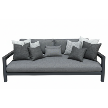Sofa 3-osobowa (z poduszkami) LAGOM TOLO Lm 67G / ANTHRACITE