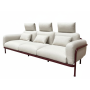 Sofa 3-osobowa (z poduszkami) LAGOM CORAL Lm 69R / BURGUNDY