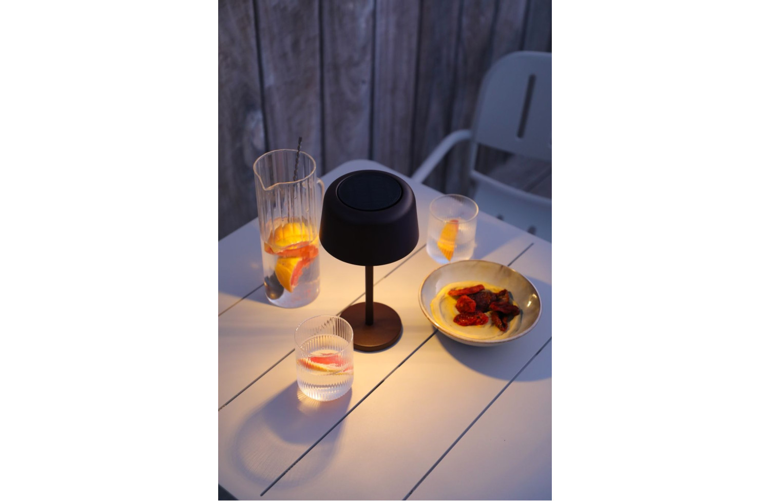 Lampa uliczna solarna (ładowana energią słoneczną) wys. 26.2 cm LAGOM SPARK Lm 77G /antracyt