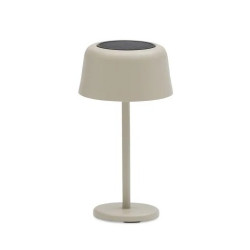 Lampa uliczna solarna (ładowana energią słoneczną) wys. 26.2 cm LAGOM SPARK Lm 77T / taupe