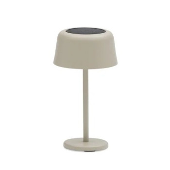 Lampa uliczna solarna (ładowana energią słoneczną) wys. 26.2 cm LAGOM SPARK Lm 77T / taupe