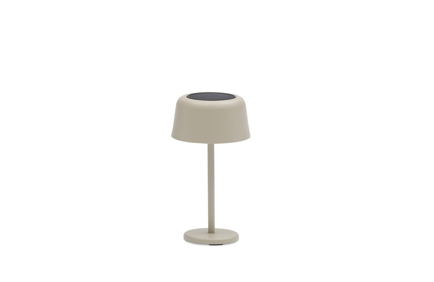 Lampa uliczna solarna (ładowana energią słoneczną) wys. 26.2 cm LAGOM SPARK Lm 77T / taupe