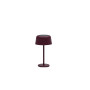 Lampa uliczna solarna (ładowana energią słoneczną) wys. 26.2 cm LAGOM SPARK Lm 77R / BURGUNDY