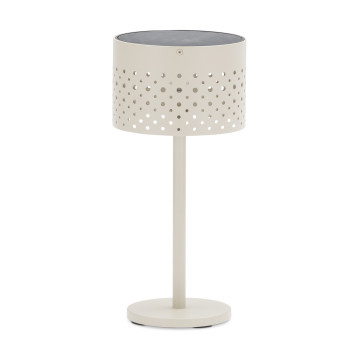 Lampa uliczna solarna (ładowana energią słoneczną) wys,19.5 cm LAGOM BEAM ROUND Lm 78R / BURGUNDY