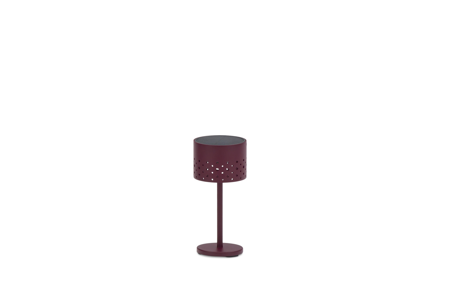 Lampa uliczna solarna (ładowana energią słoneczną) wys.19.5 cm LAGOM BEAM ROUND Lm 78R / BURGUNDY
