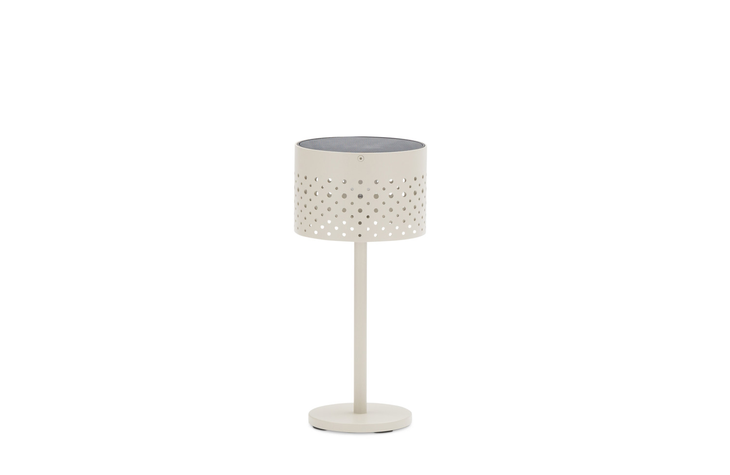 Lampa uliczna solarna (ładowana energią słoneczną) wys.32.5 cm LAGOM BEAM ROUND Lm 79T / taupe