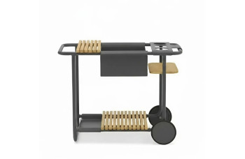 Stół do serwowania na kółkach LAGOM SUNSET Lm 80G / ANHTRACITE