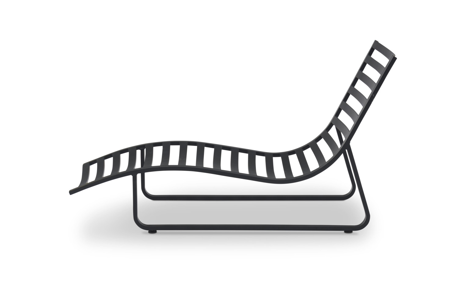 Шезлонг (з подушками) LAGOM FLOW Lm 22G / ANTHRACITE