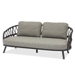 Диван 2-місний (з подушками) LAGOM HARBOUR Lm 23G / ANTHRACITE