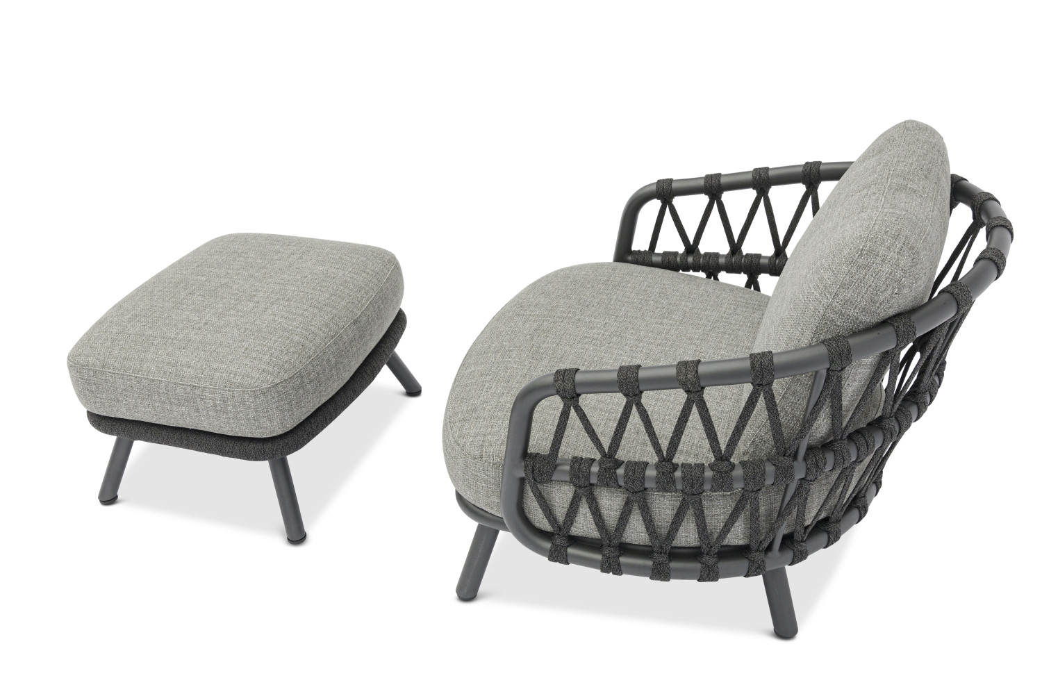 Крісло (з подушками) LAGOM HARBOUR Lm 24G / ANTHRACITE