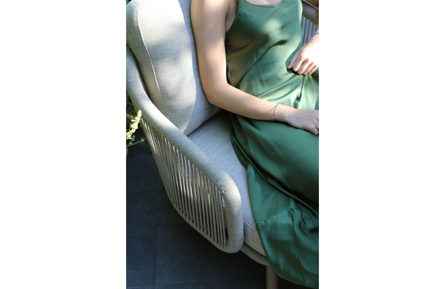 Крісло (з подушками) LAGOM HARBOUR Lm 24G / ANTHRACITE