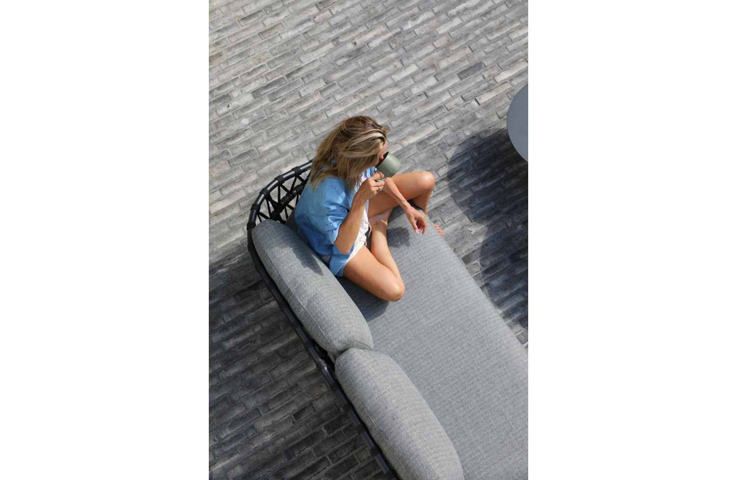 Крісло (з подушками) LAGOM HARBOUR Lm 24G / ANTHRACITE