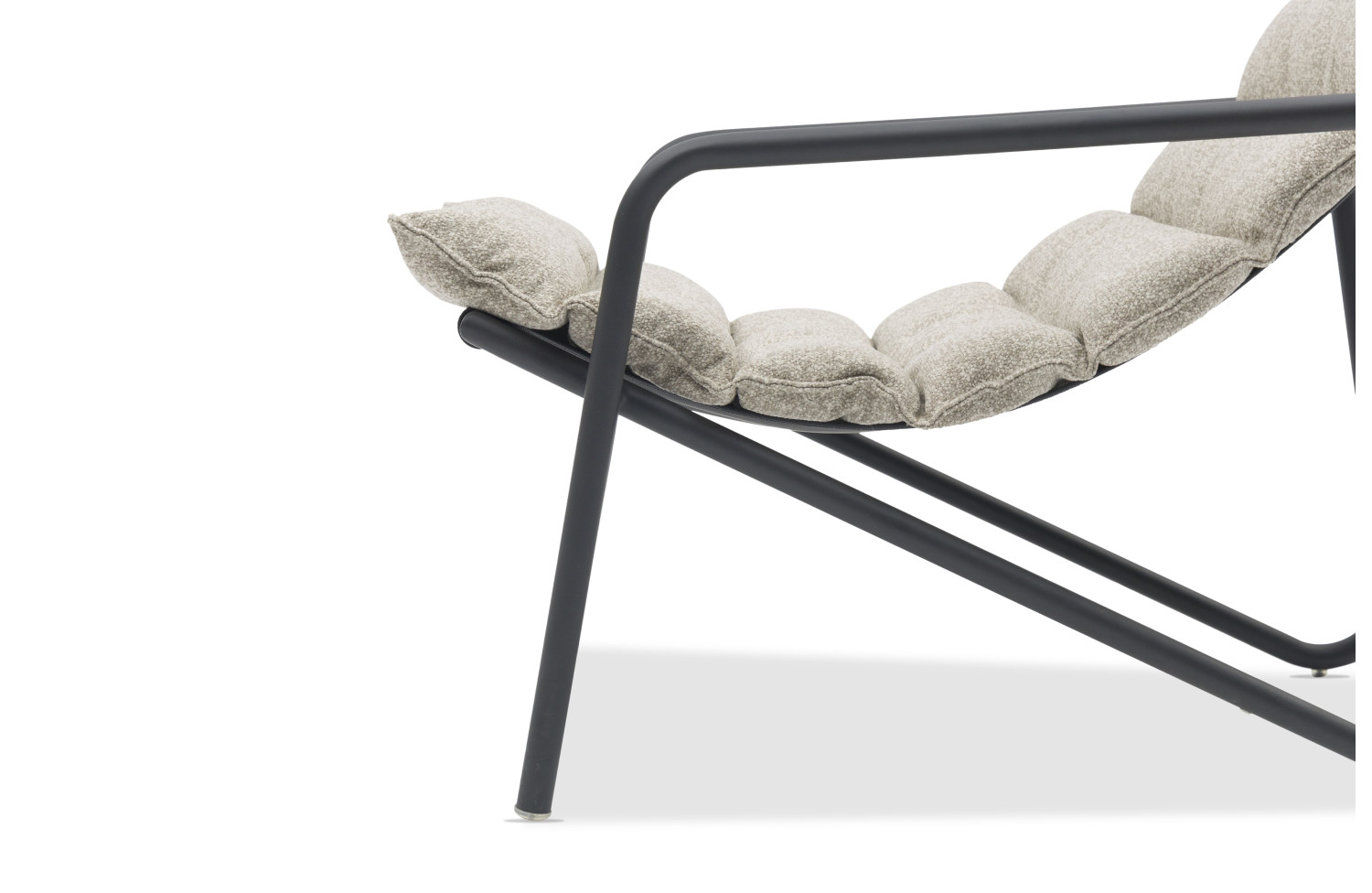 Набір для балкона: Крісло (з подушккою) + пуф (без подушки) LAGOM COAST Lm 29B+30B / DARK TAUPE