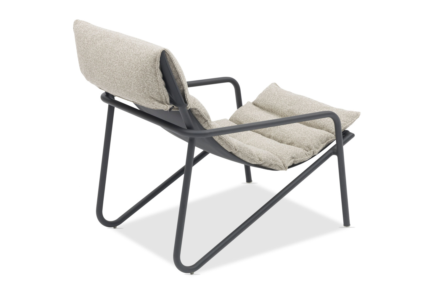 Набір для балкона: Крісло (з подушккою) + пуф (без подушки) LAGOM COAST Lm 29B+30B / DARK TAUPE