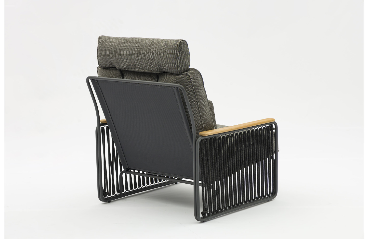 Крісло (з подушкою) LAGOM RIVA Lm 46G / ANTHRACITE